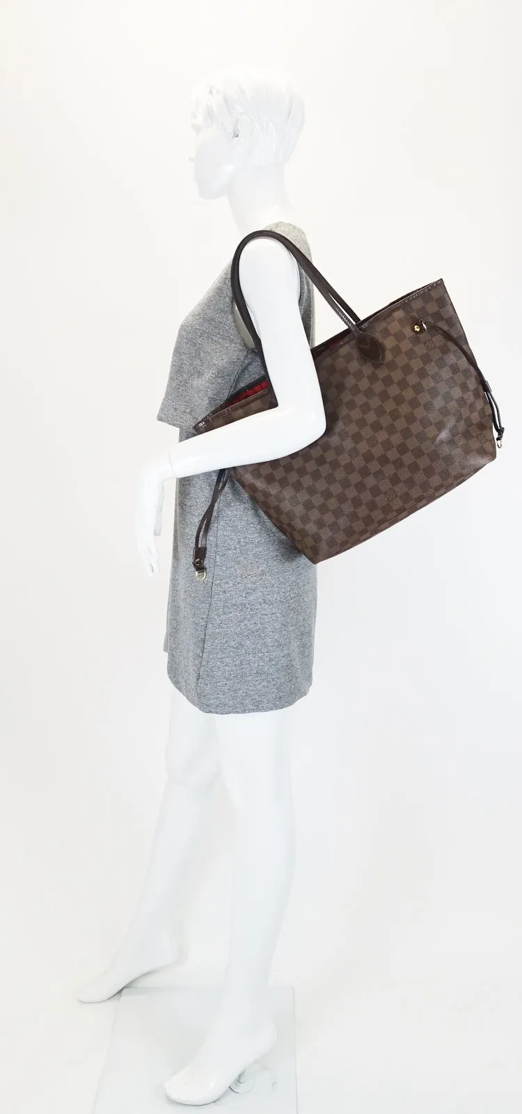 Neverfull MM Damier Ebene Canvas Bag