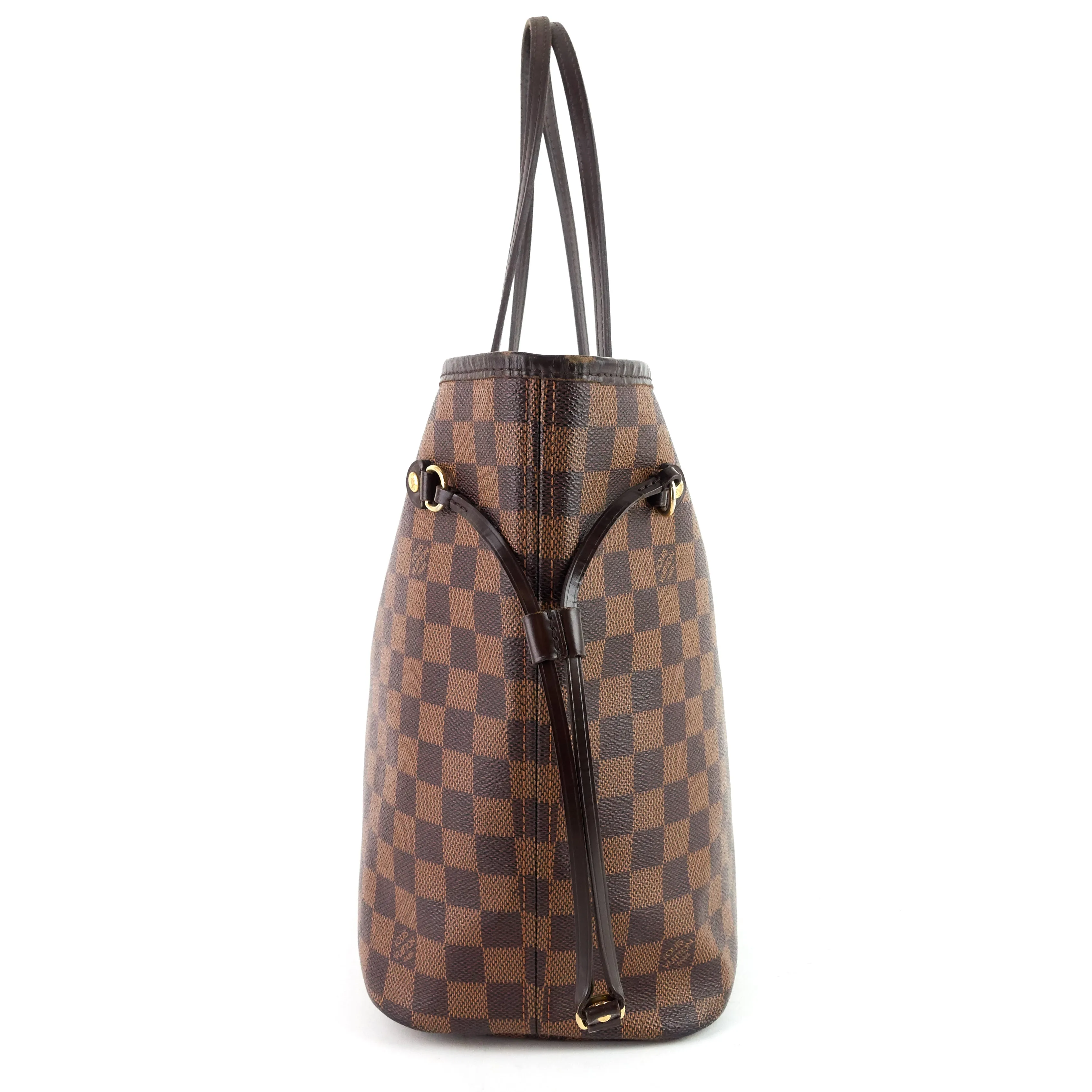 Neverfull MM Damier Ebene Tote Bag