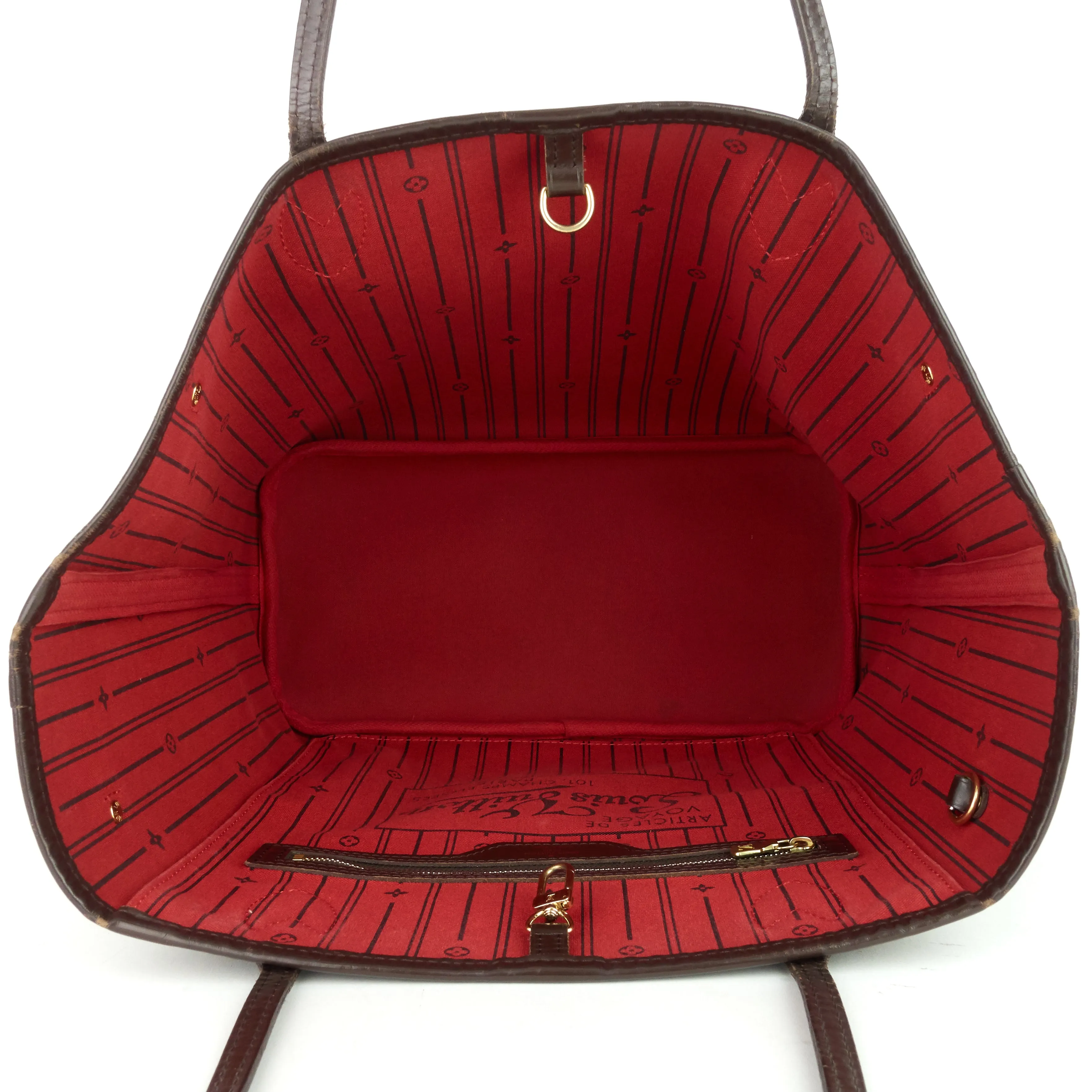 Neverfull MM Damier Ebene Tote Bag