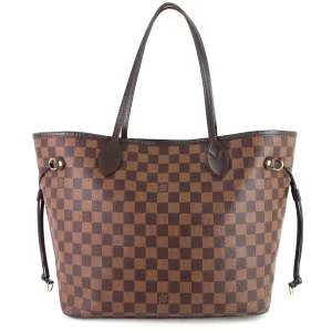 Neverfull MM Damier Ebene Tote Bag