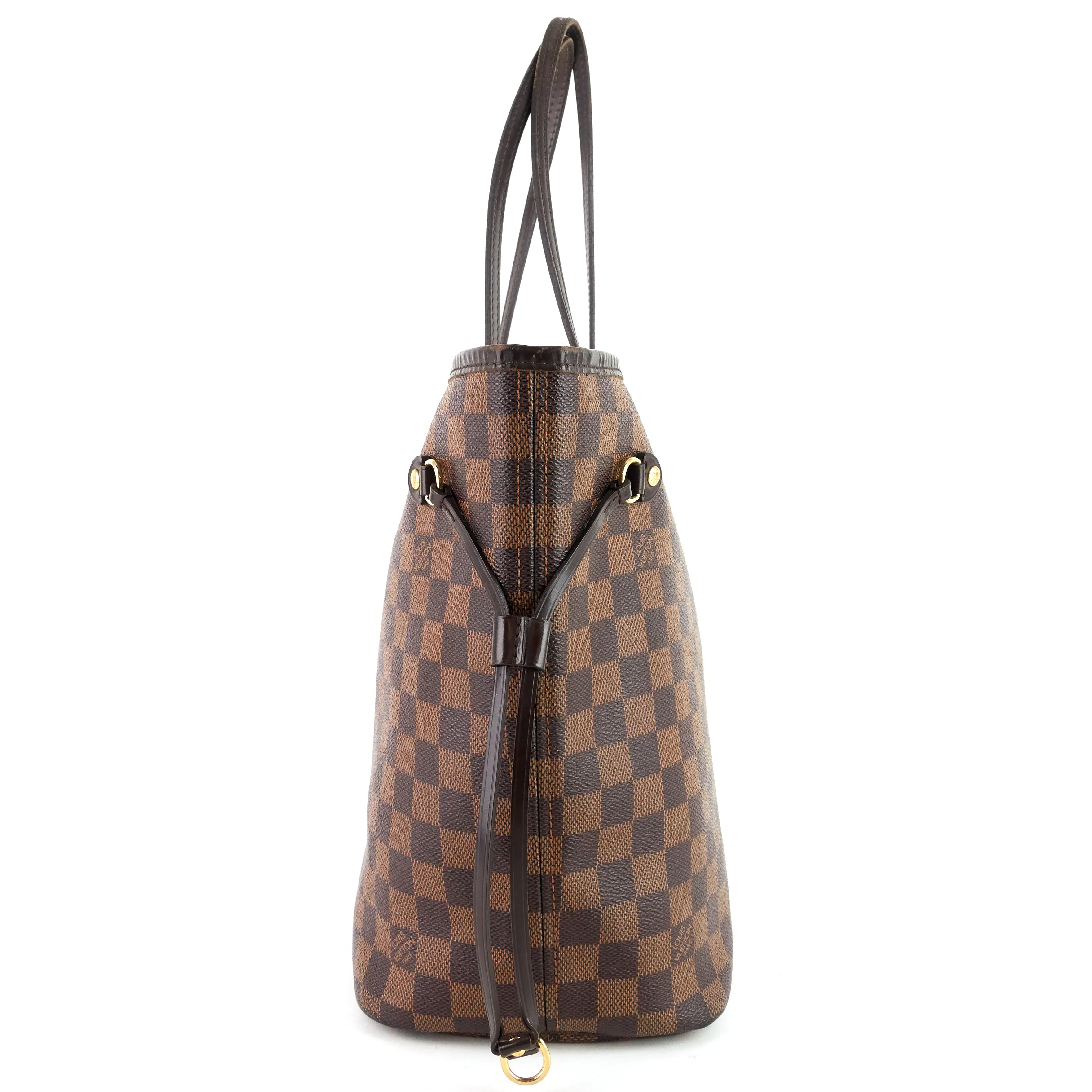 Neverfull MM Damier Ebene Tote Bag