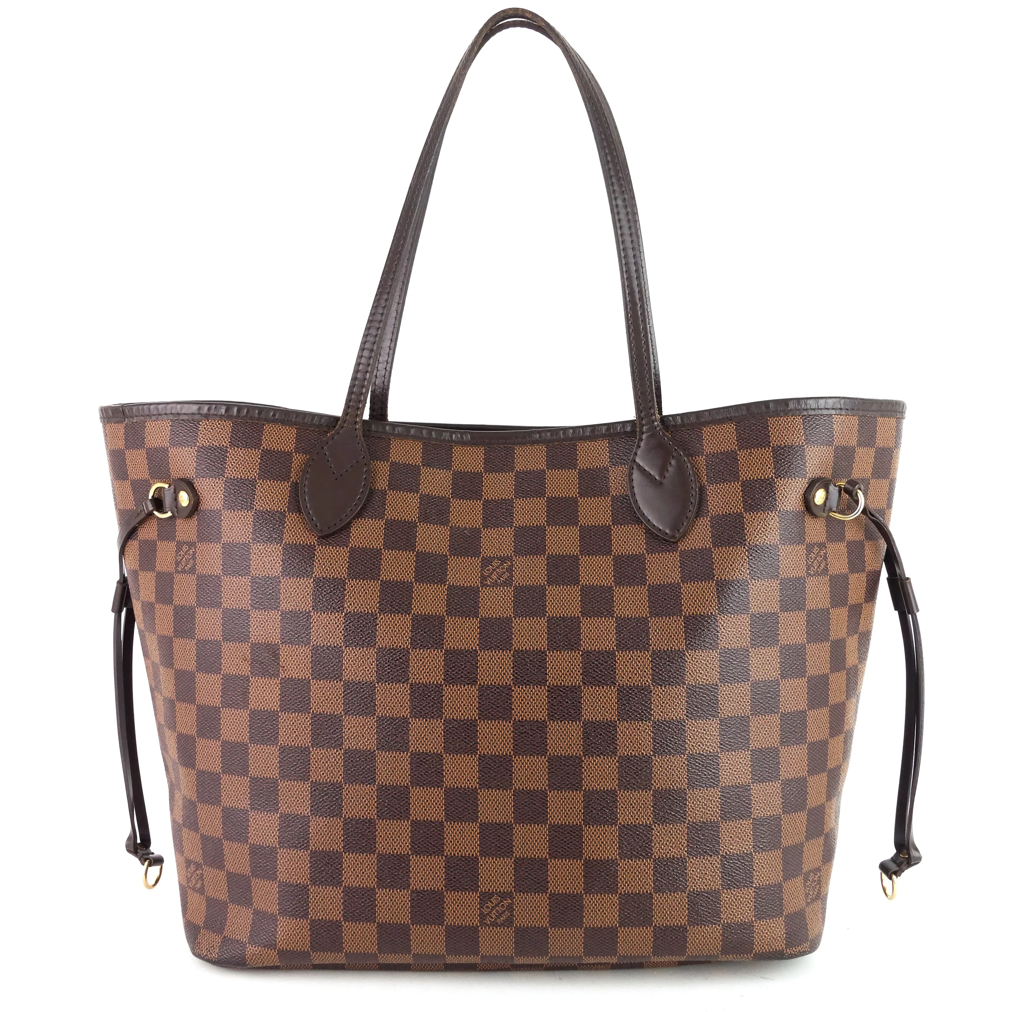 Neverfull MM Damier Ebene Tote Bag