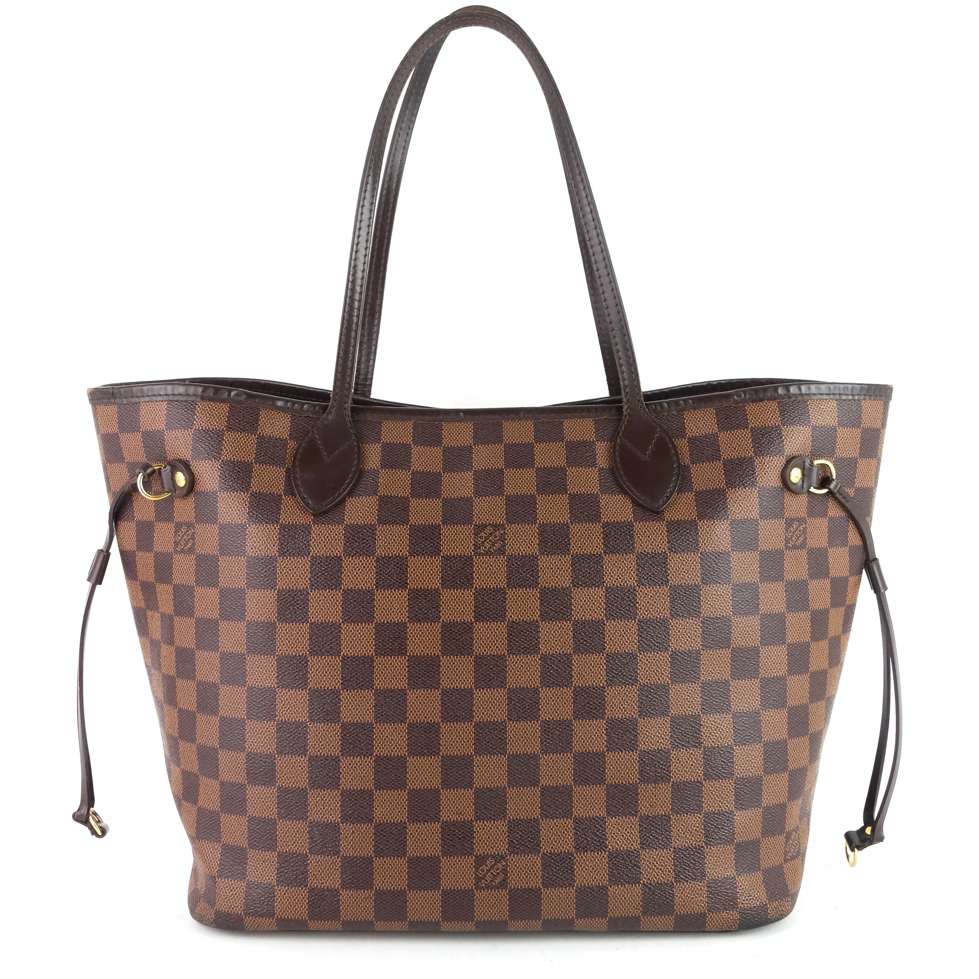 Neverfull MM Damier Ebene Tote Bag