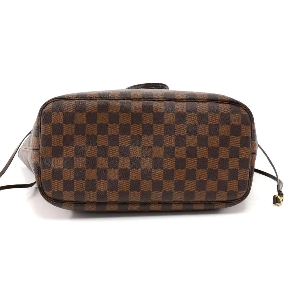 Neverfull MM Damier Ebne Canvas Tote Bag