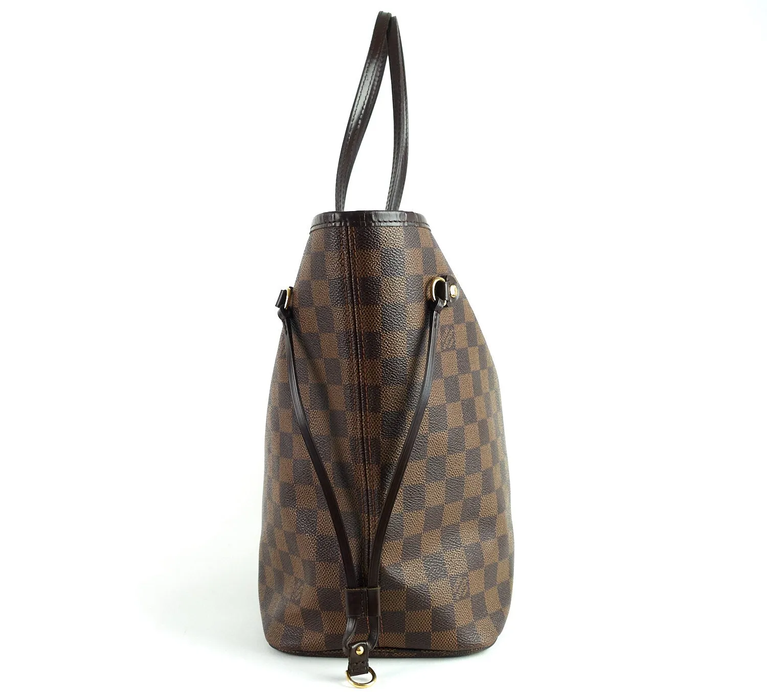 Neverfull MM Damier Ebne Canvas Tote Bag