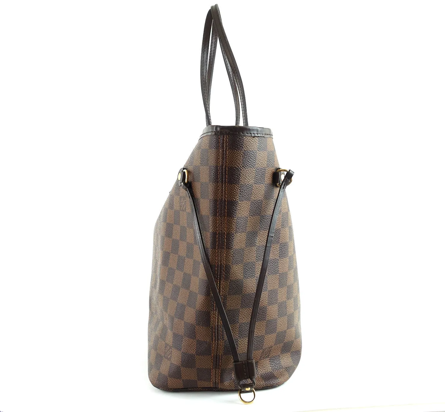Neverfull MM Damier Ebne Canvas Tote Bag