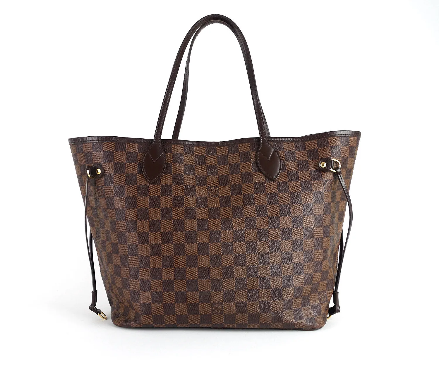 Neverfull MM Damier Ebne Canvas Tote Bag