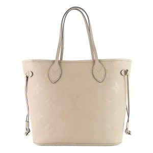 Neverfull MM Giant Monogram Empreinte Leather Tote Bag