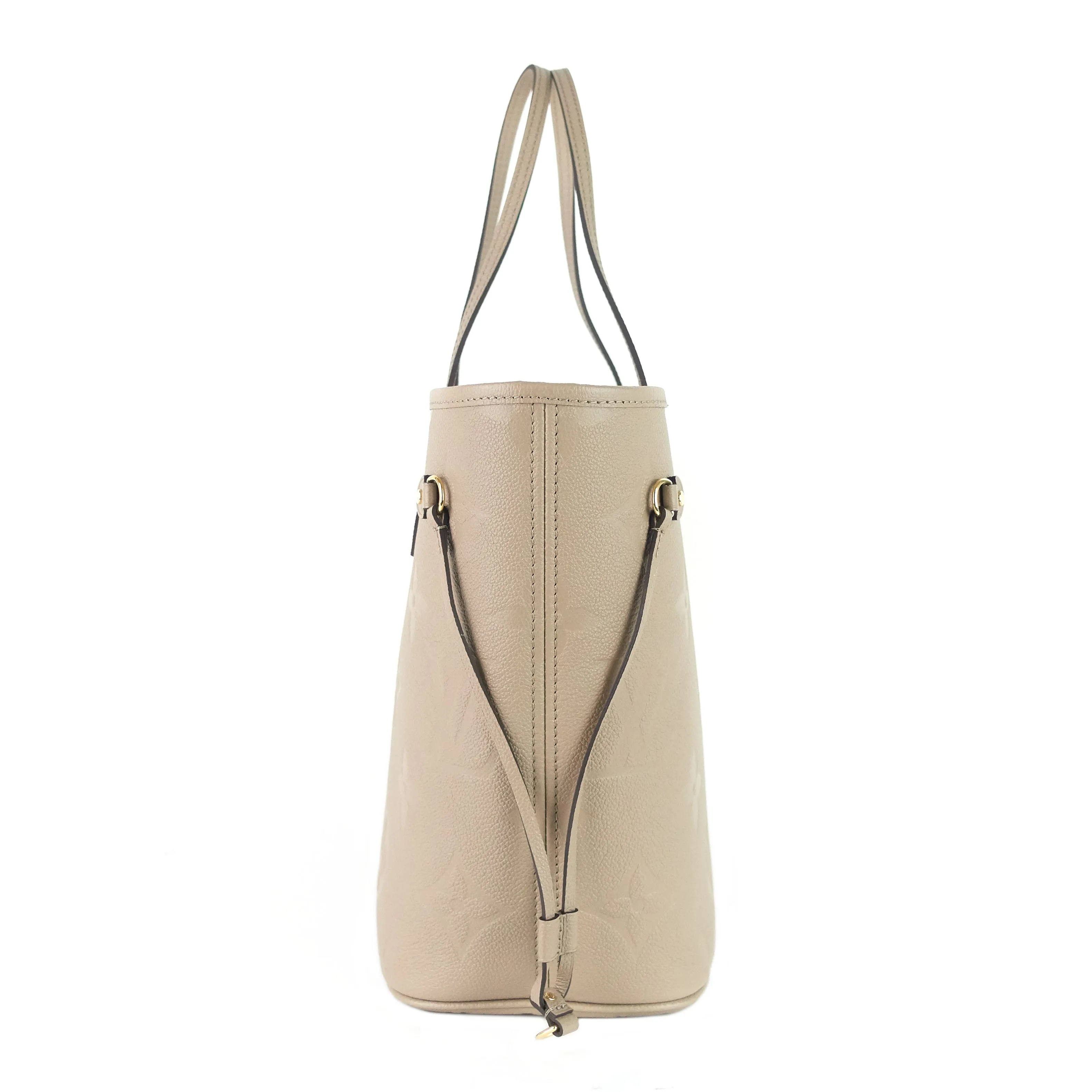 Neverfull MM Giant Monogram Empreinte Leather Tote Bag