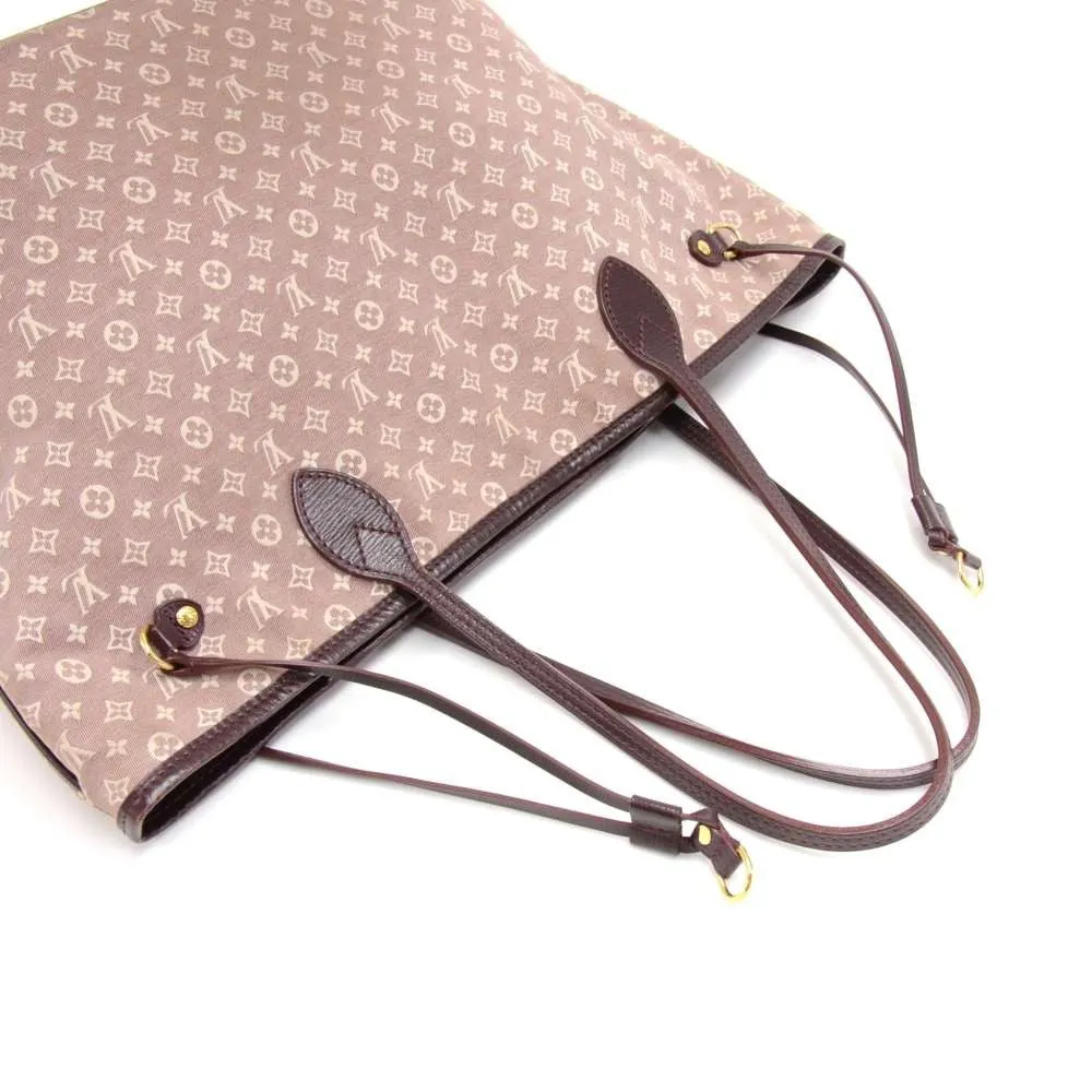 Neverfull MM Mini Lin Canvas Tote Bag
