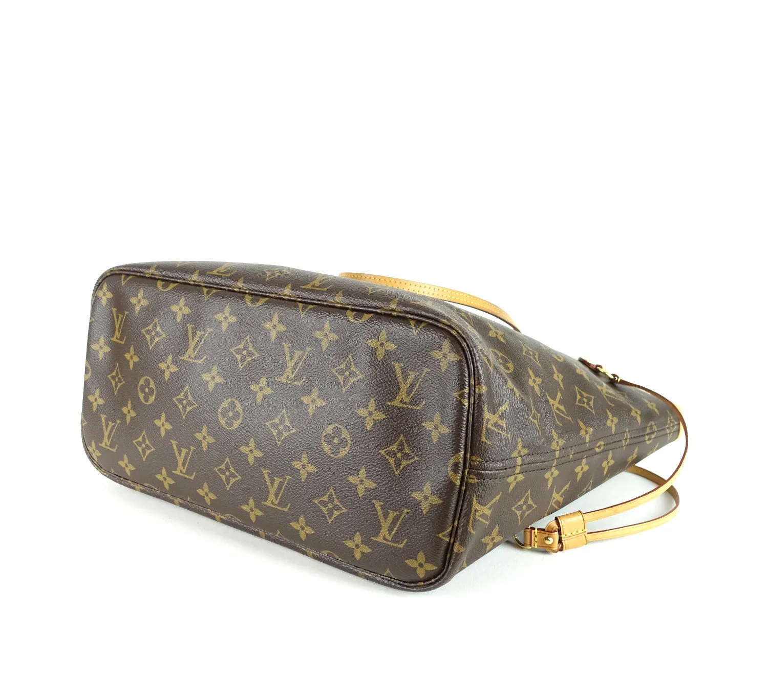Neverfull MM Monogram Canvas Tote Bag with Pochette