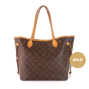 Neverfull MM Monogram Canvas Tote Bag