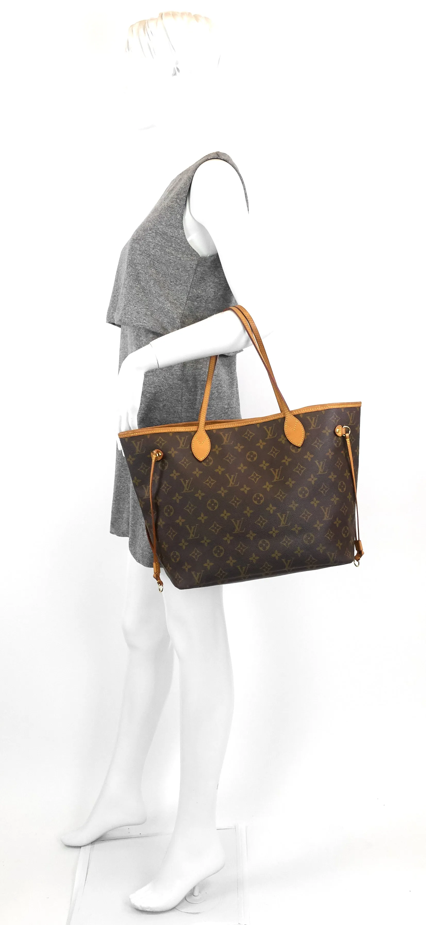 Neverfull MM Monogram Canvas Tote Bag